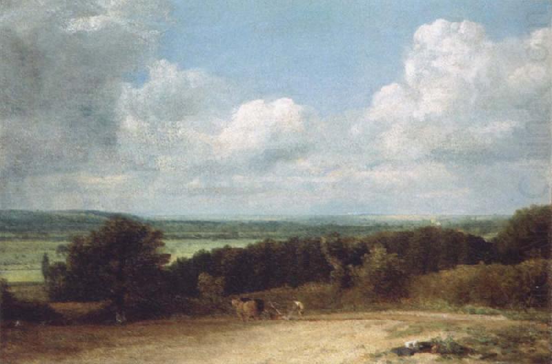 John Constable A ploughing scene in Suffolk china oil painting image